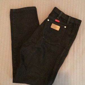 Vintage Black Wranglers 9/10, See description
